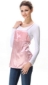 Picture of Fashion Maternity Clothes Belly Tee With 50% Silver Blend Radiation Shield Lining, Dresses # 8900652, Pink