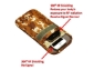 Picture of RF / RFID Shielding Cell Phone Case Handset Function Bag Porch Canvas Camouflage  Color: Camo Desert